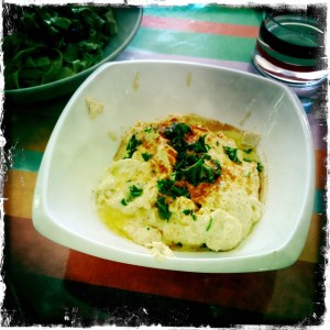 Ottolenghi's hummus ourkitchengarden.net